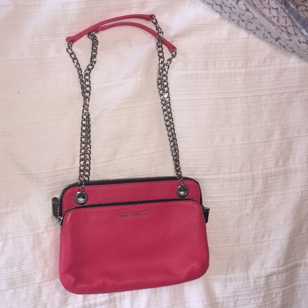 Vince Camuto, Two compartment, chain crossbody
